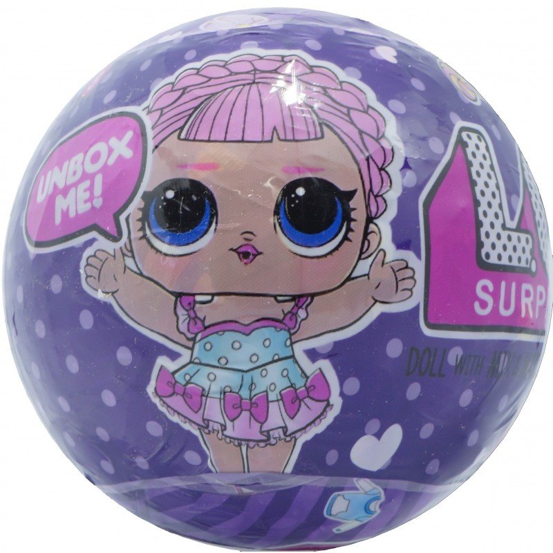 Papusa LOL Surprise GLAM GLITTER cu 7 piese,